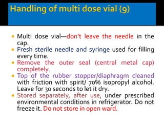 Safe injection practices | PDF