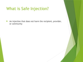 Not Safe Injection Workspace Safe Injection Practices Presentation.pptx
