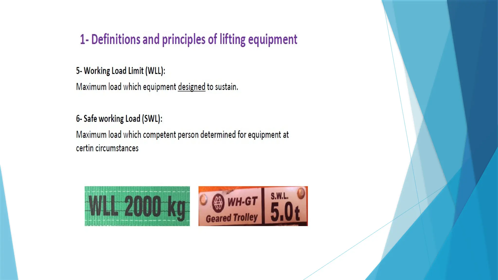 Safe Lifting Operations Safe Lifting Operations Pptx