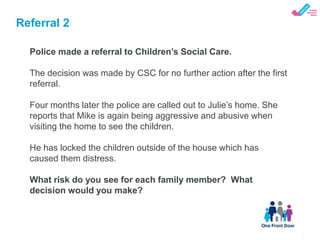A whole family approach to tackling domestic abuse | PPTX