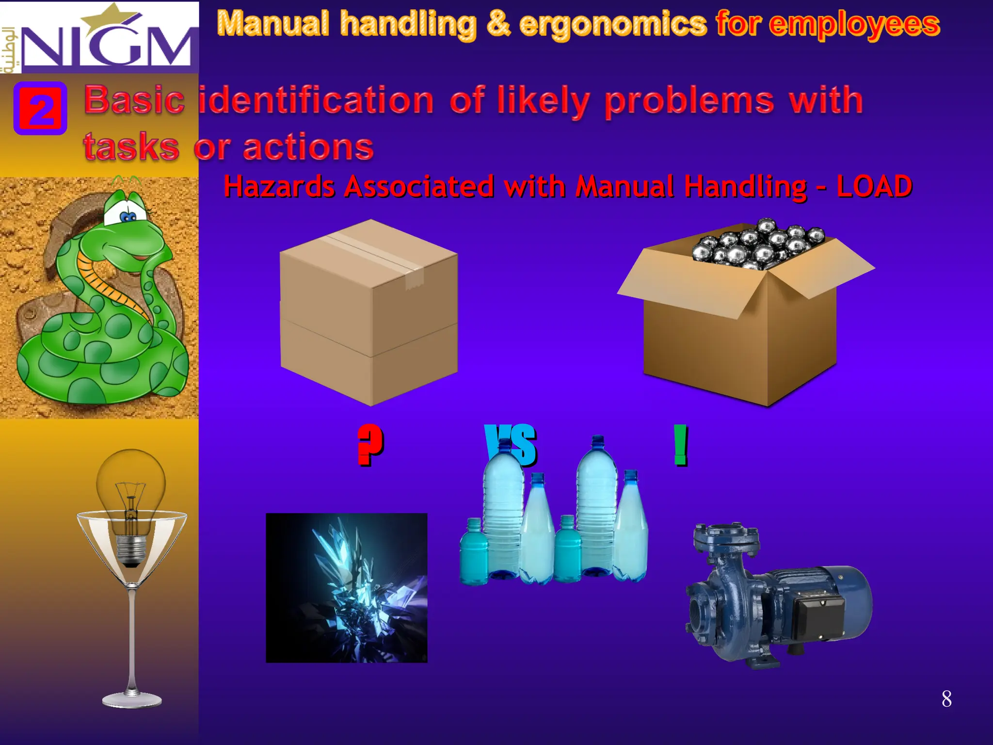 Safe Manual Handling & Ergonomics Training - NIGM.ppt