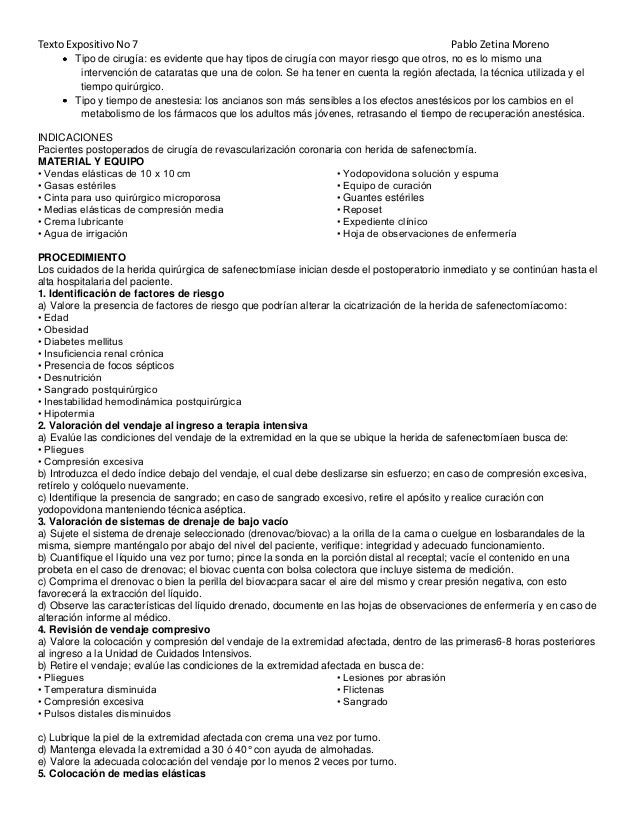 Complicaciones Safenectomia Pdf Complicaciones Safenectomia Pdf