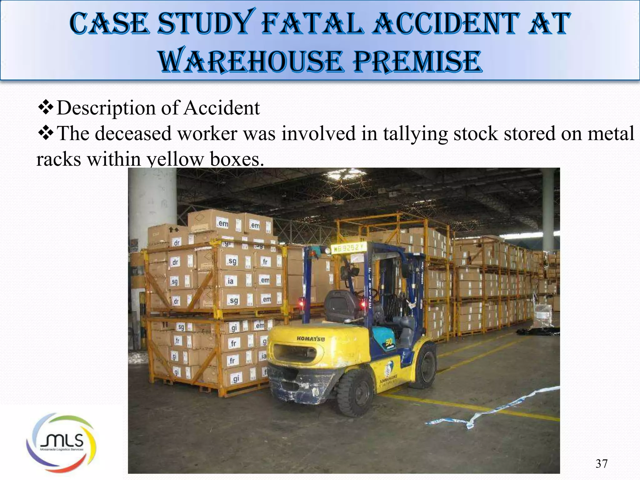 Safe Operating Of Forklift Pptx Safe Operating Of Forklift Pptx