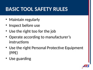 SAFE OPERATION OF HAND AND POWER TOOLS (1).pptx