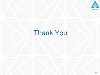 AGILE MEAGILE ME
Thank You
10
 