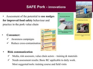 Pork safety assessment and first results from pilot interventions targeting slaughter and retail in selected provinces of Northern Vietnam