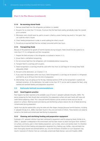 Safe Preparation, Storage And Handling Of Powdered Infant Formula ...