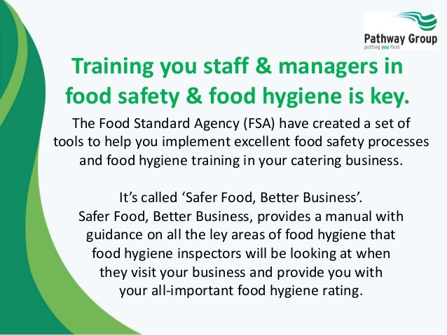 Food Hygiene Safer Food Better Business Food Hygiene Safer Food Better Business