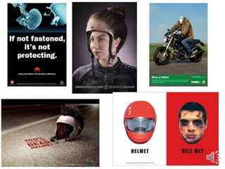 Road safety advertising