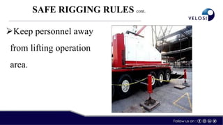 Safe Rigging Position Safe Rigging and Lifting Training Material | PDF
