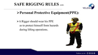 Ppe For Rigging Safe Rigging and Lifting Training Material | PDF