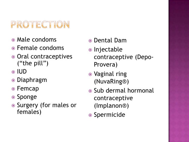 Female Condoms And Dental Dams