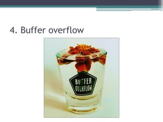 4. Buffer overflow