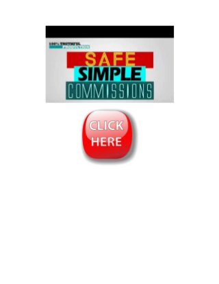 Safe simple commissions review real safe simple commissions review
