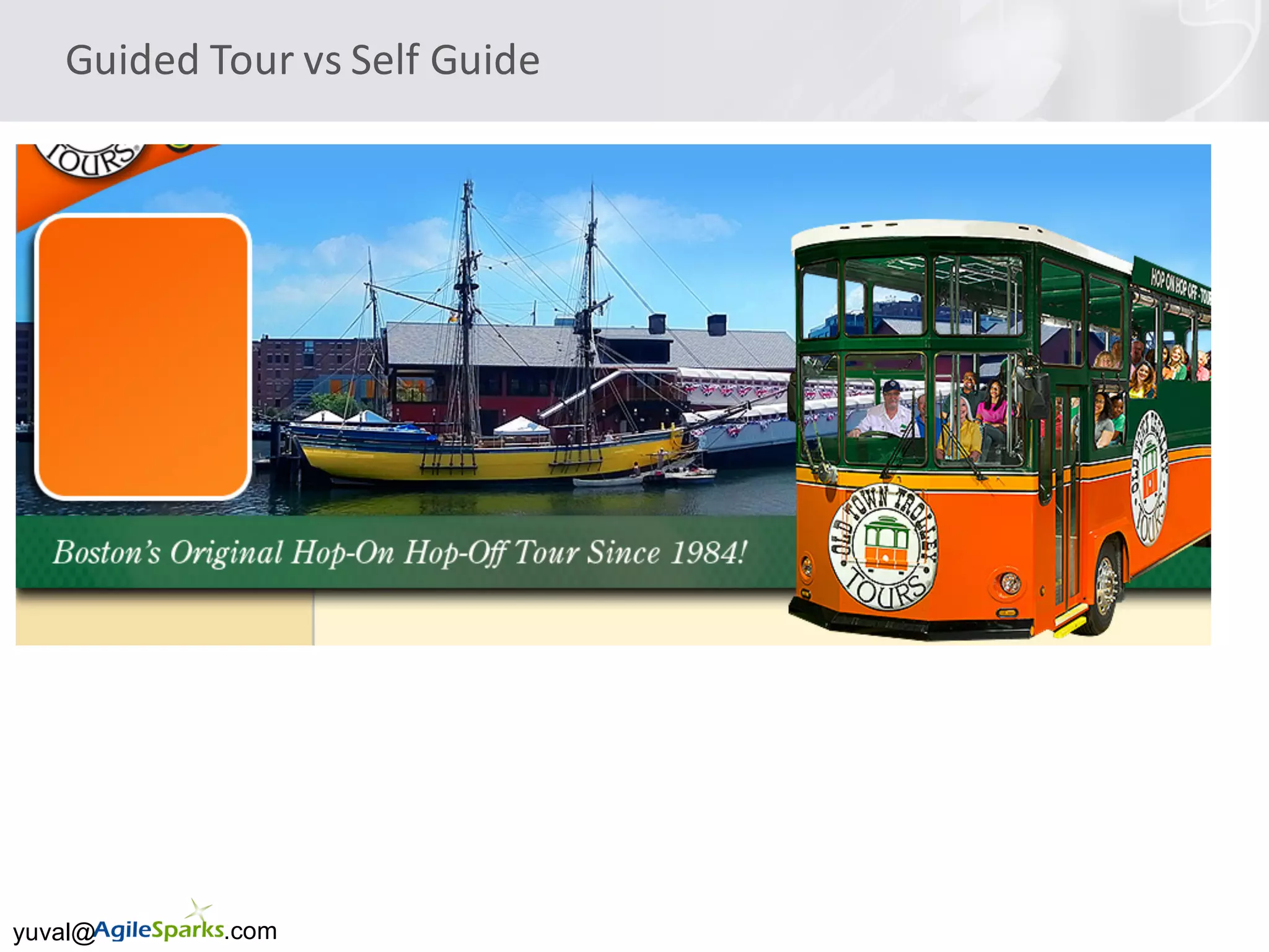yuval@ .com
Guided	Tour	vs	Self	Guide
 