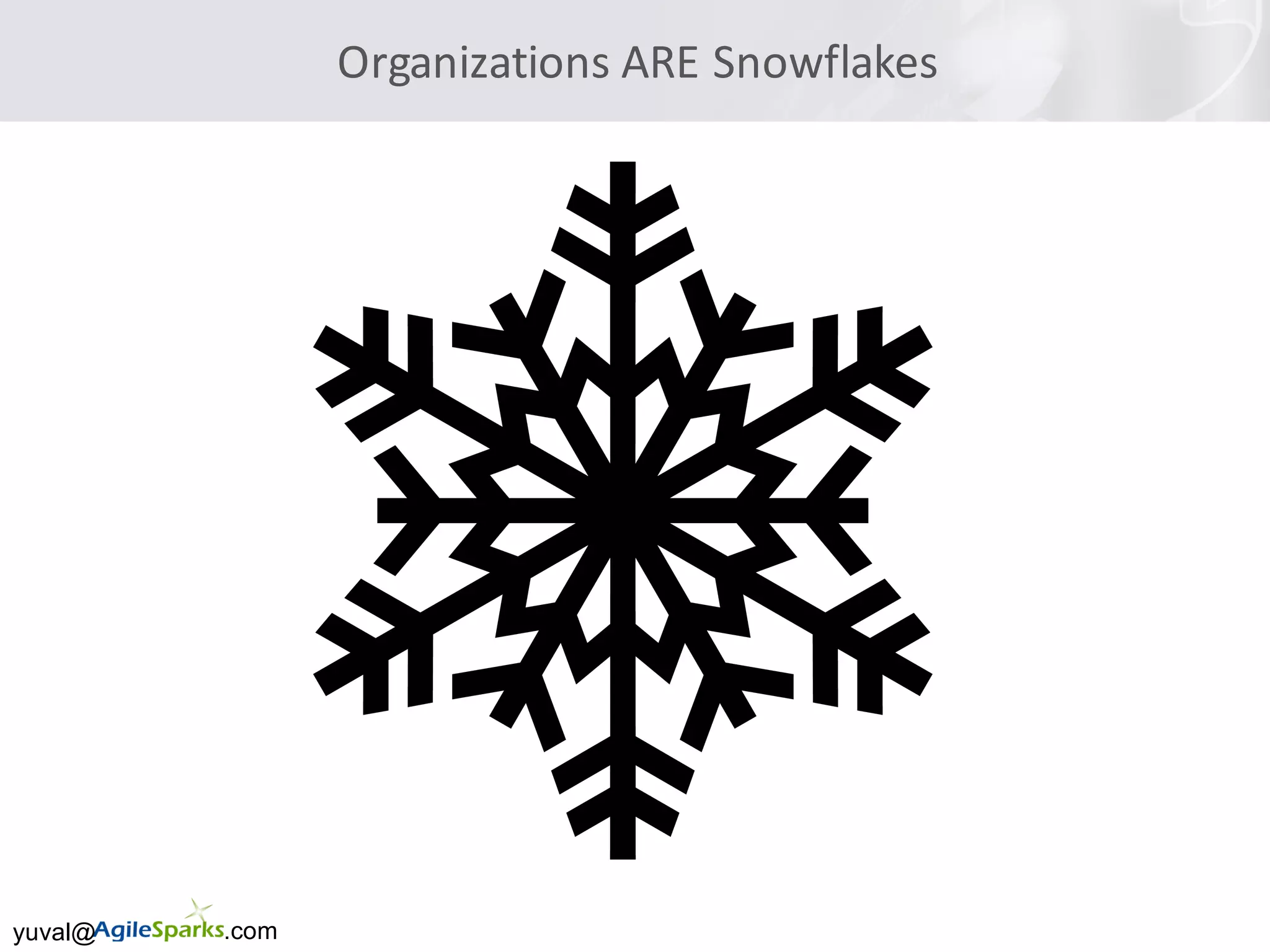 yuval@ .com
Organizations	ARE	Snowflakes
 