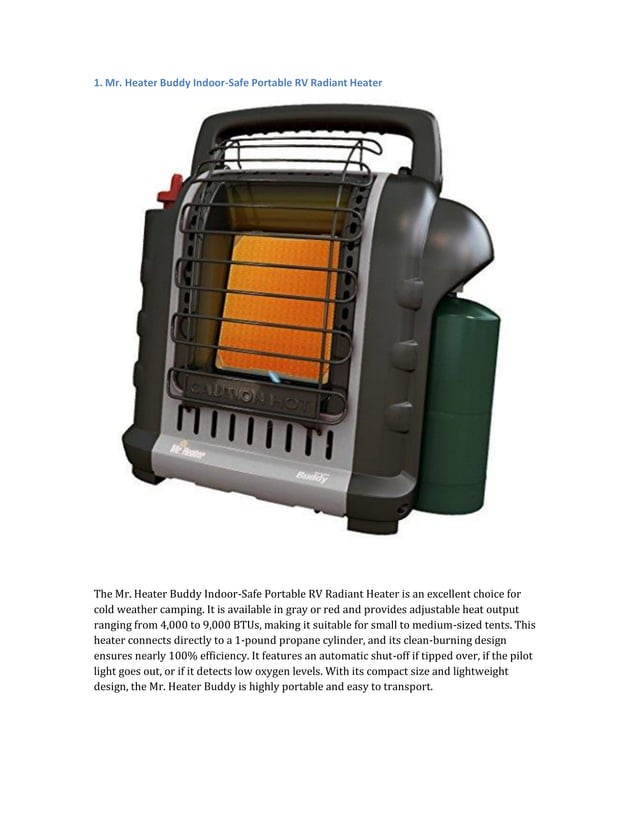 safe tent heaters for camping.pdf