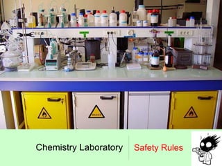 Chemistry Laboratory Safety Rules
 