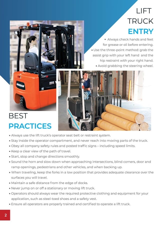 Rules Of The Road Lift Truck Operation Safety Pdf