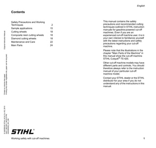 Stihl Small Engine Compression Chart.pdf safety-manual-ts-us-education for rebar sa | PDF