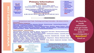 We find the
inside
information
and get inside
the information
make it
knowledgeable !
Questions?
Email us
 