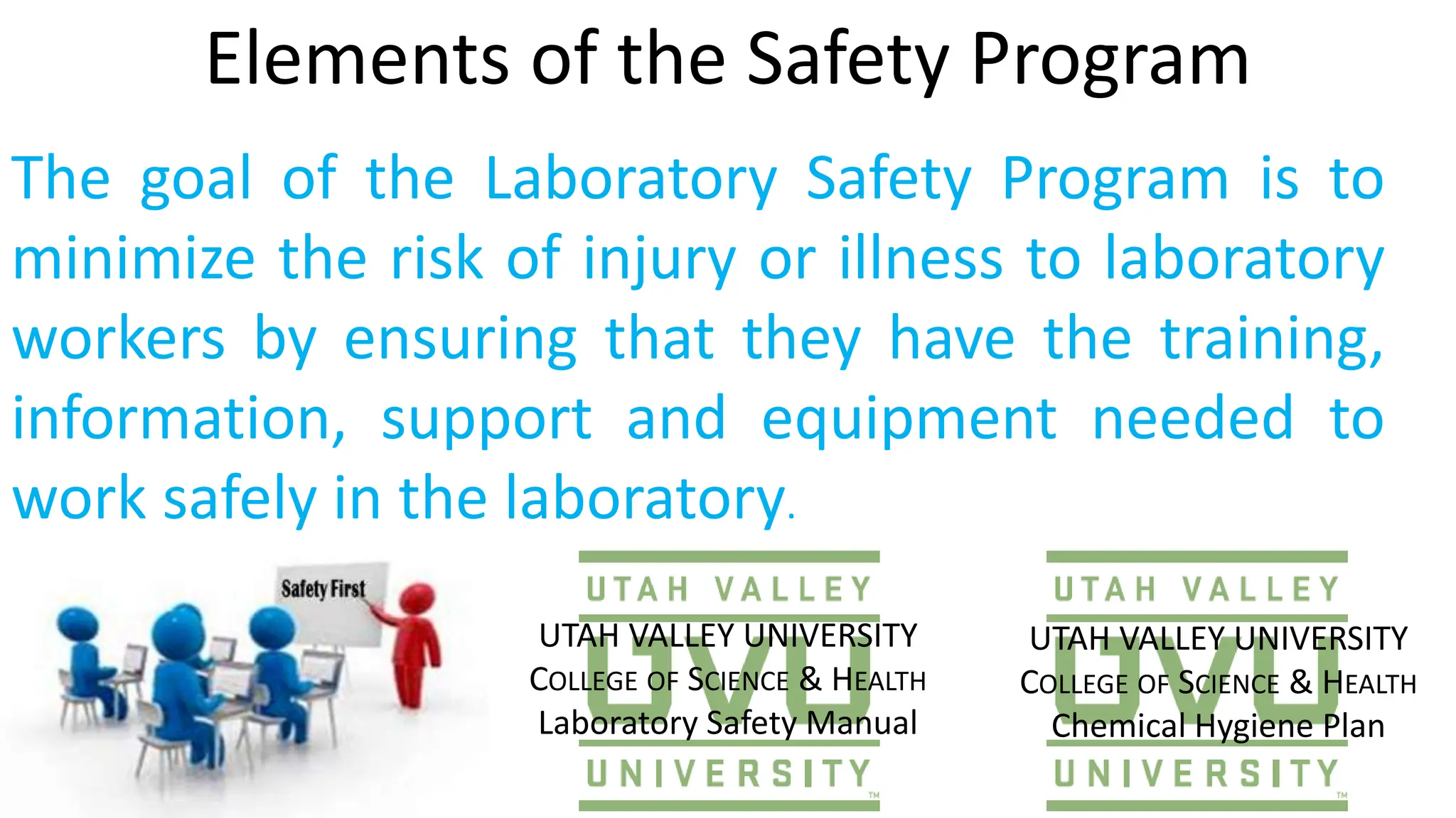 safety training for lab personelle and staff | PPTX