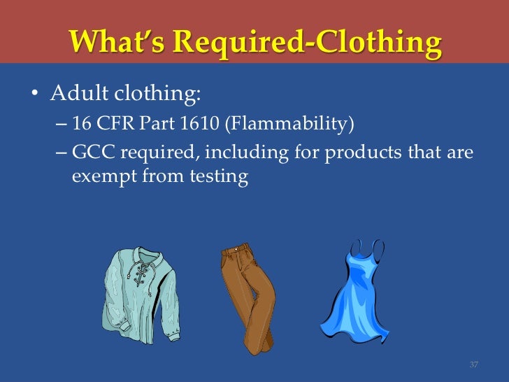 2012 Safety Academy Flammable Fabrics, Drawstrings, Sleepwear