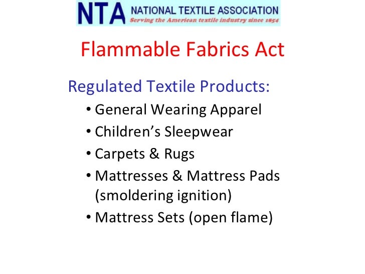 2012 Safety Academy Flammable Fabrics, Drawstrings, Sleepwear
