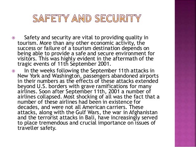 national tourism safety and security plan