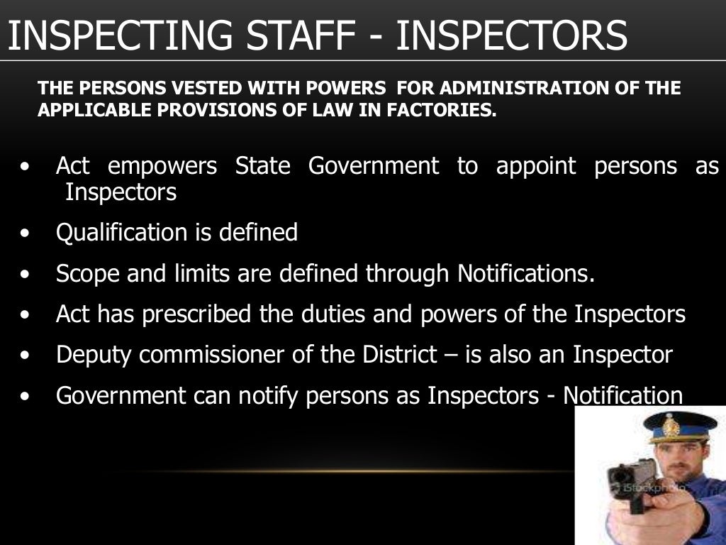 Safety and security provisions under factories act 1948