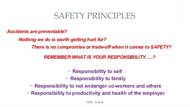 Safety As A Value Safety As A Value