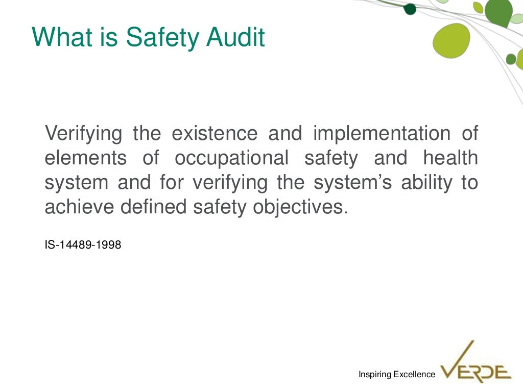 Safety Audit An Overview