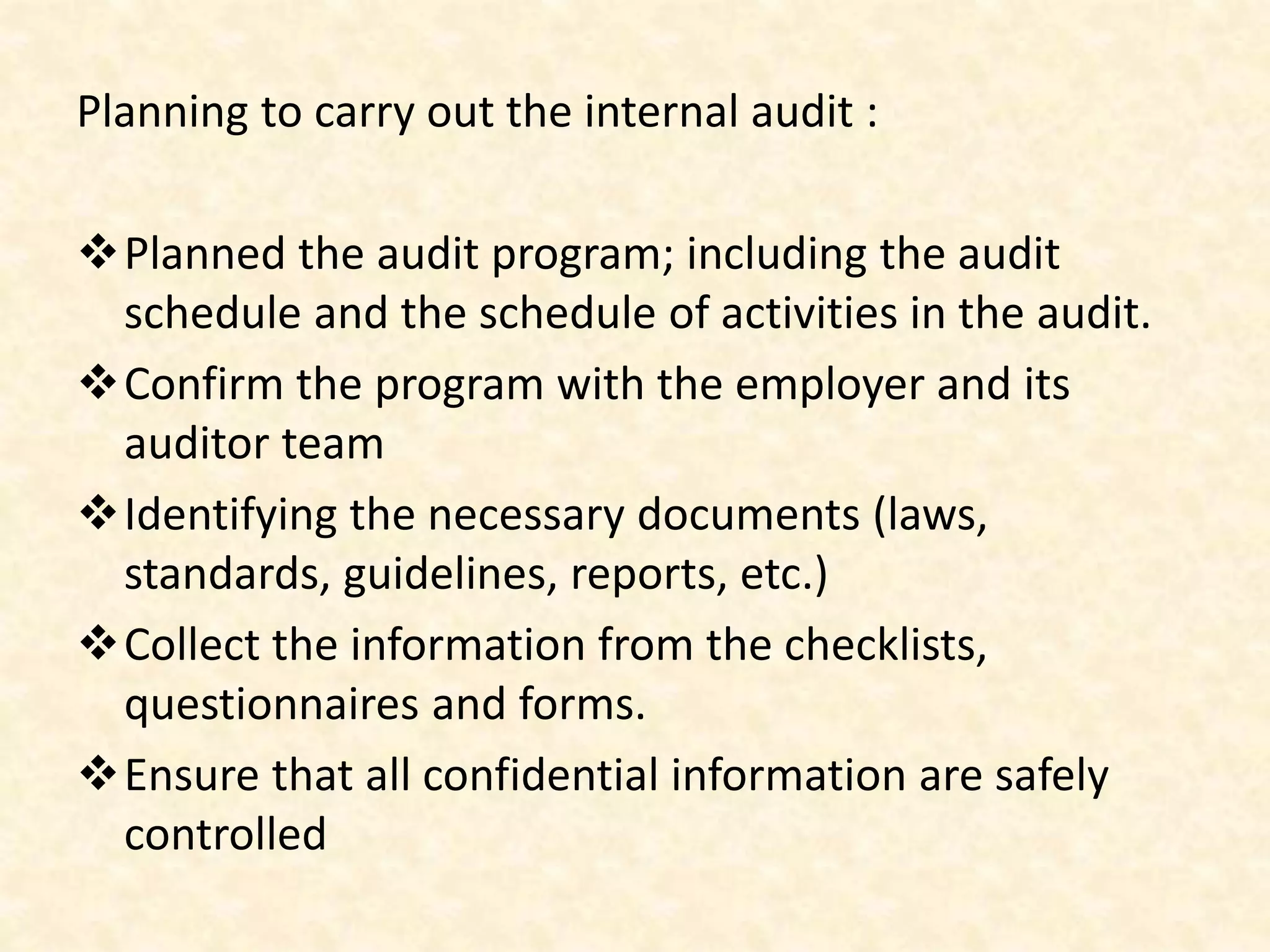 Safety Audit at Workplace (Group 15) | PPTX