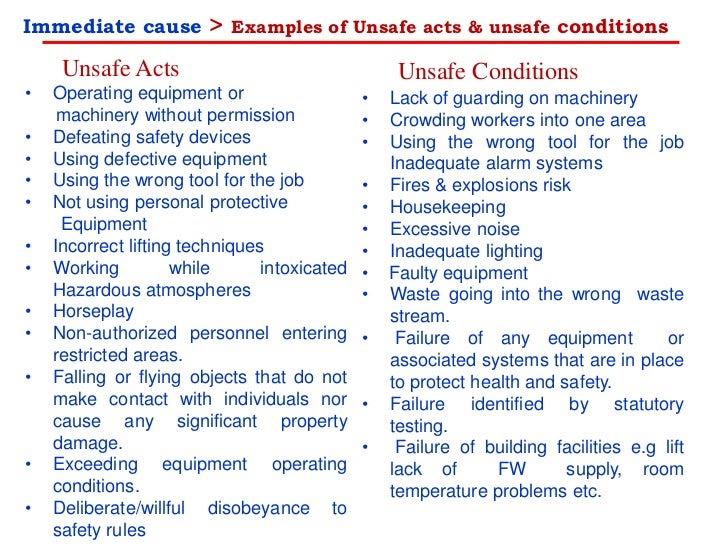 Safety awareness on near miss