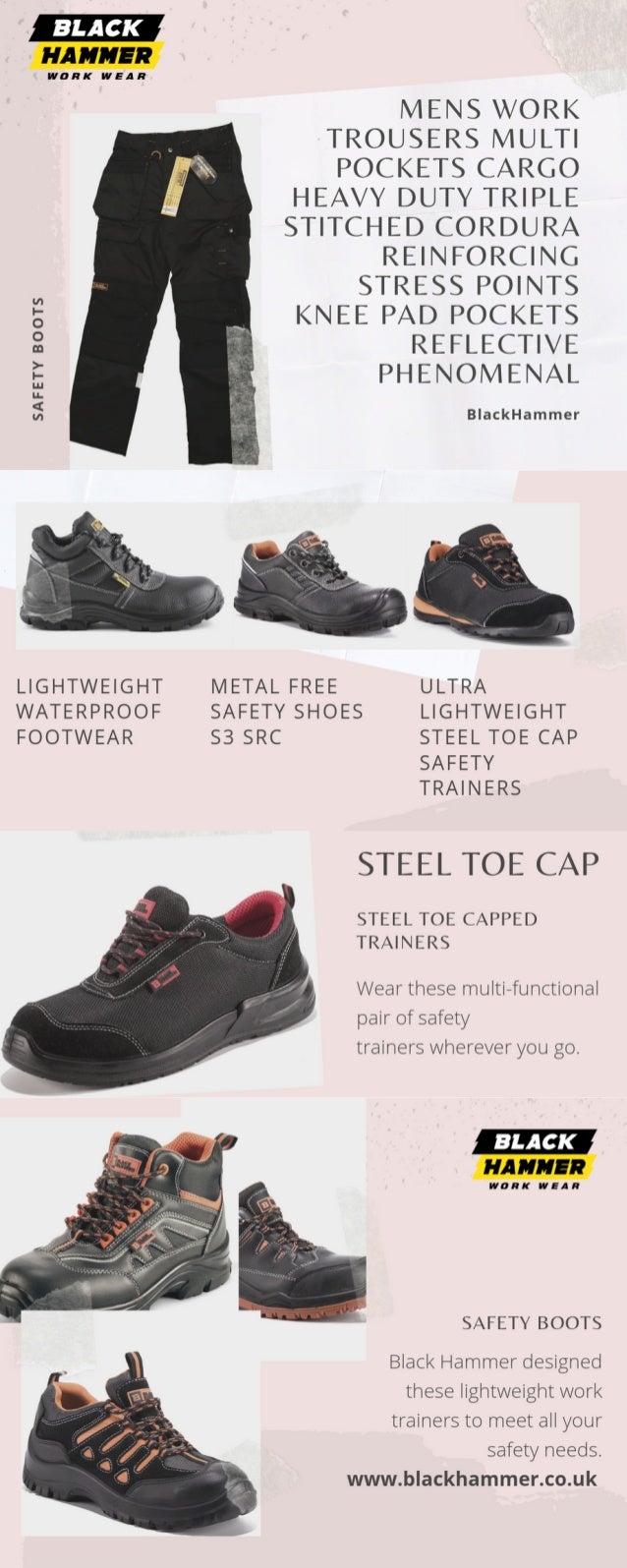 BlackHammer Safety Boots | Safety Trainers