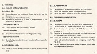 Safety check list for checking diferent railways assests | PPTX