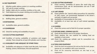 Rail Cutting Machine Checklist.pdf Safety check list for checking diferent railways assests | PPTX