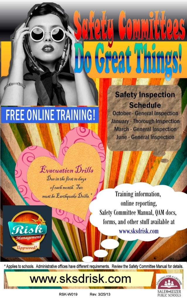 Safety committee poster