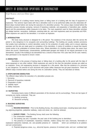 Safety Engineering - Compilation of Reports | PDF