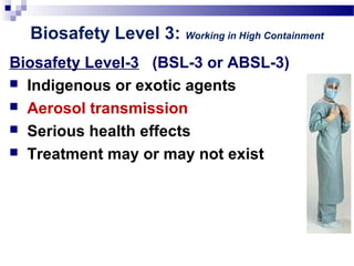 Safety considerations and guidelines veterinary microbiology laboratory ...