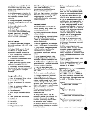 Safety contract