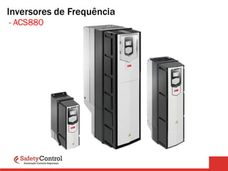 - ACS880
Inversores de Frequência
 