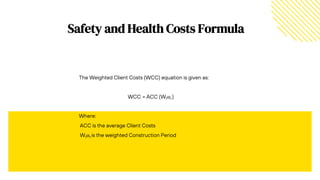 Safety Costs Calculator in power point .pdf