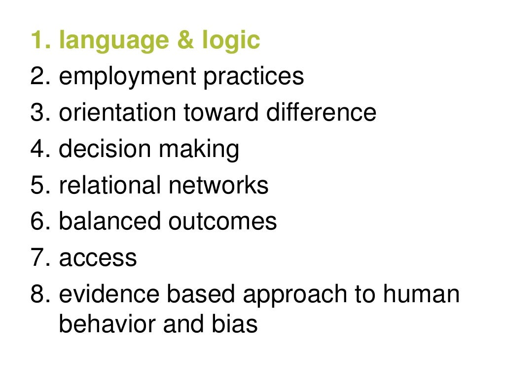 1. language & logic 2.