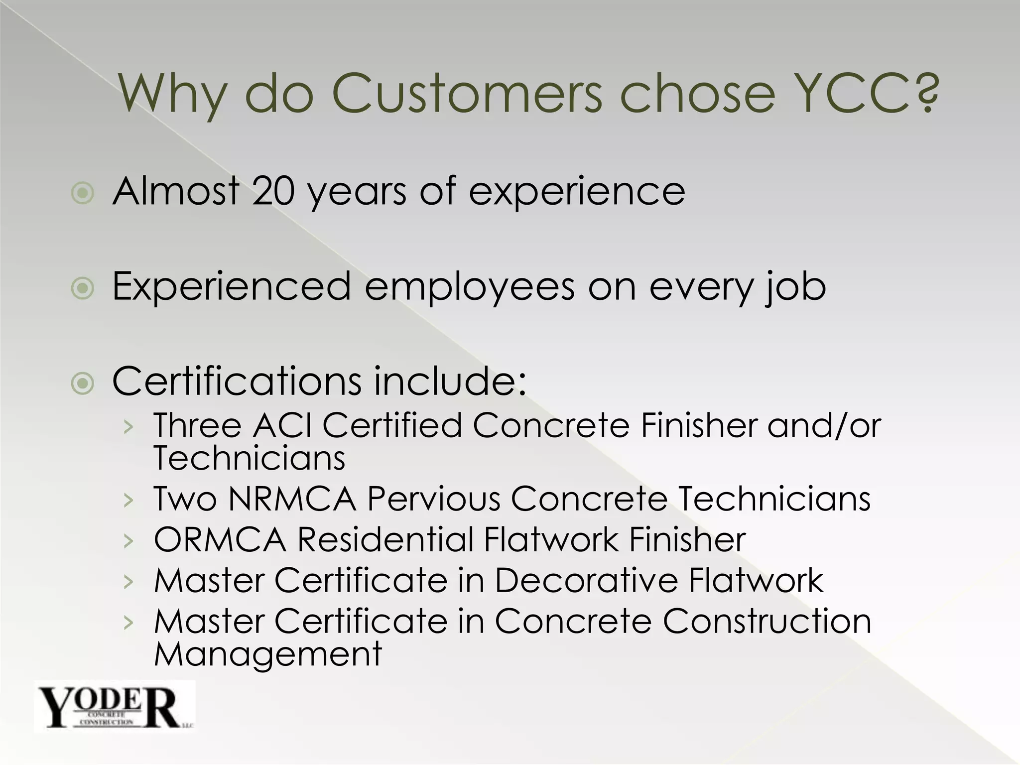 Almost 20 years of experience