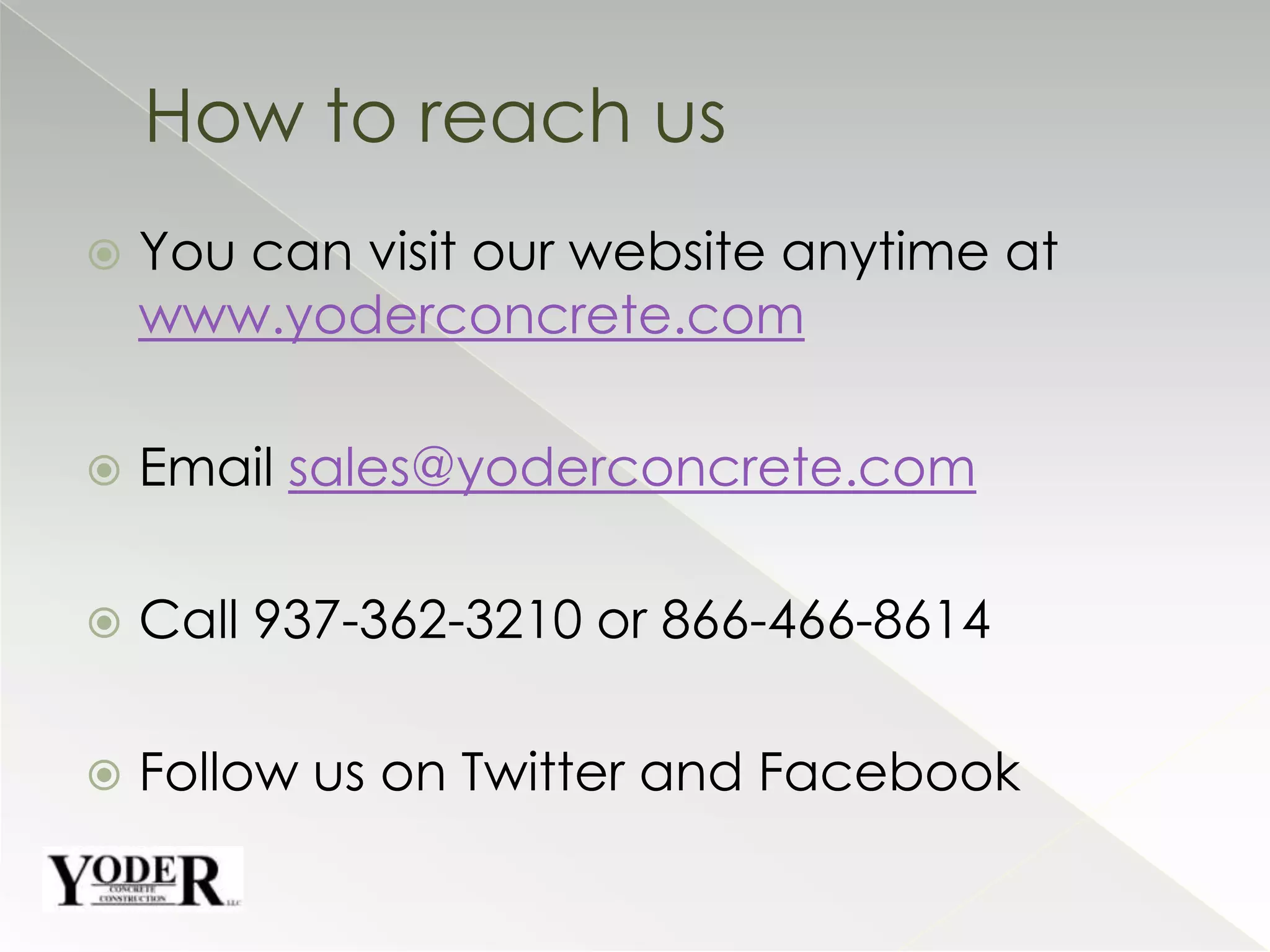 ORMCA Residential Flatwork Finisher