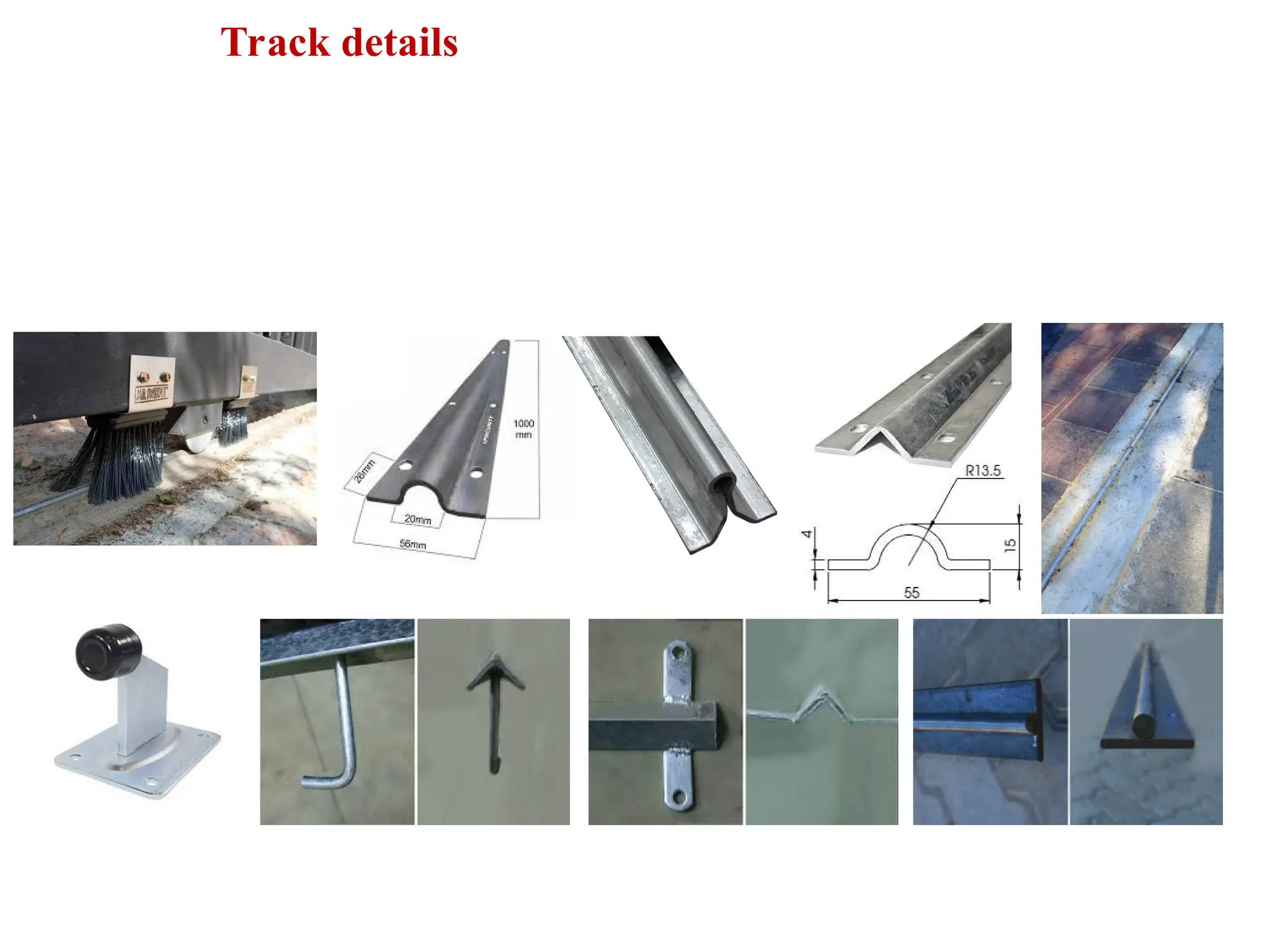 Track details
 