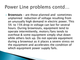 Safety & environmental usage of equipment | PPTX
