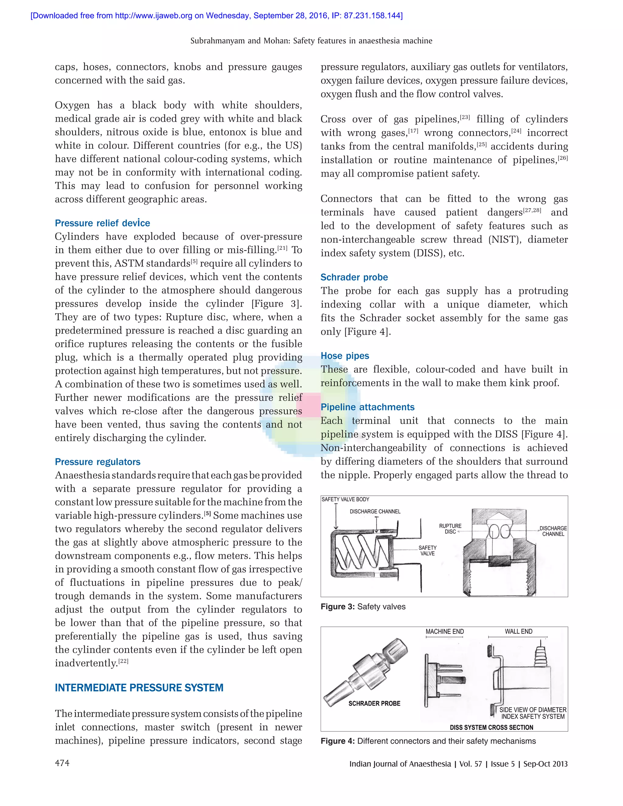 Safety features in_anaesthesia_machine-1 | PDF | Operating Systems ...