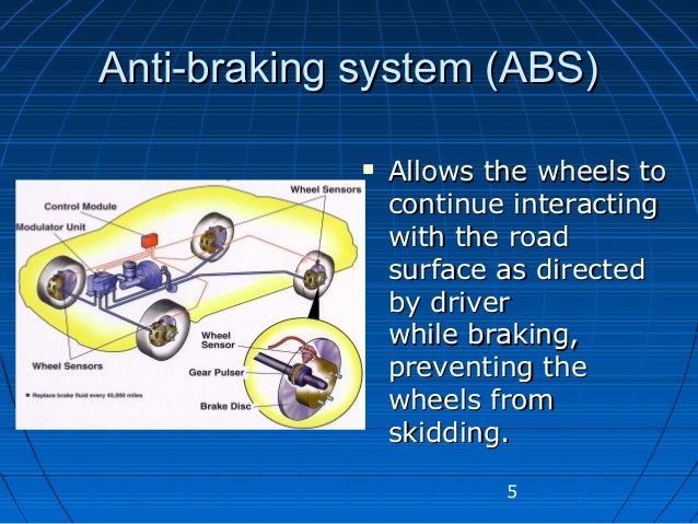 Safety features in vehicles